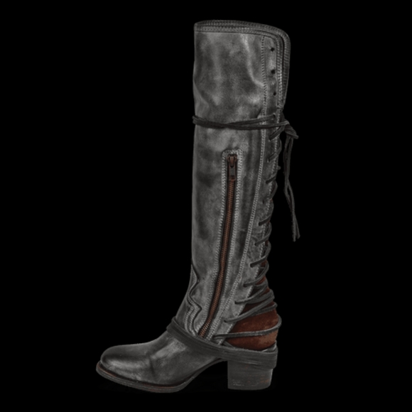 Freebird Coal Boots -Stone - Picture 5 of 15